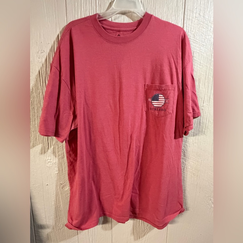 BURLEBO Red Short Sleeve Tee